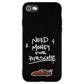 Picasee silikónový čierny obal pre Apple iPhone SE 2022 - Dark Racer