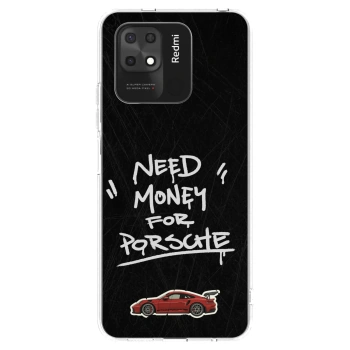 Picasee silikónový prehľadný obal pre Xiaomi Redmi 10C - Dark Racer