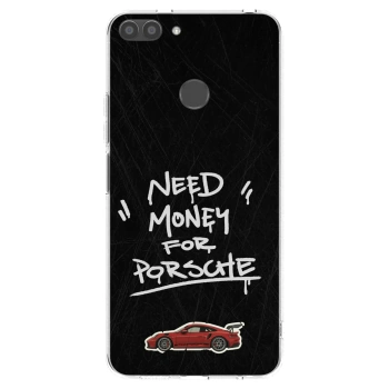 Picasee silikónový prehľadný obal pre Huawei P Smart - Dark Racer