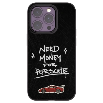 Picasee silikónový čierny obal pre Apple iPhone 14 Pro - Dark Racer