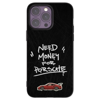 Picasee silikónový čierny obal pre Apple iPhone 14 Pro Max - Dark Racer