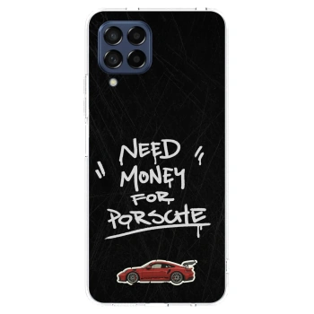 Picasee silikónový prehľadný obal pre Samsung Galaxy M53 5G - Dark Racer