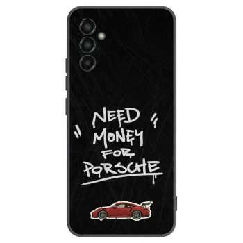 Picasee silikónový čierny obal pre Samsung Galaxy M13 M135F - Dark Racer