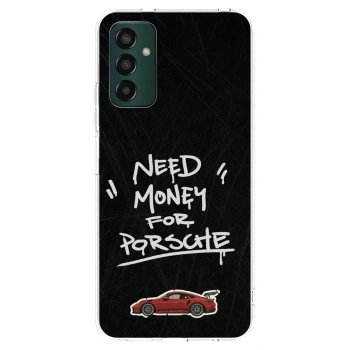 Picasee silikónový prehľadný obal pre Samsung Galaxy M13 M135F - Dark Racer