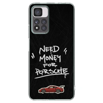 Picasee silikónový prehľadný obal pre Xiaomi Redmi Note 11 Pro+ 5G - Dark Racer