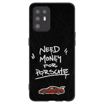 Picasee silikónový čierny obal pre OPPO A94 5G - Dark Racer