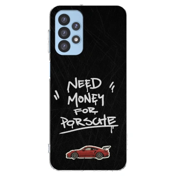 Picasee silikónový prehľadný obal pre Samsung Galaxy A23 A235F 4G - Dark Racer