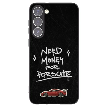Picasee silikónový čierny obal pre Samsung Galaxy S23+ 5G - Dark Racer