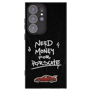 Picasee silikónový čierny obal pre Samsung Galaxy S23 Ultra 5G - Dark Racer