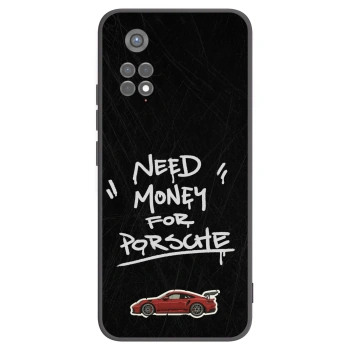 Picasee silikónový čierny obal pre Xiaomi Redmi Note 11S 5G - Dark Racer