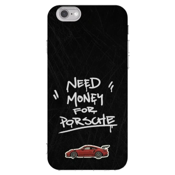 Picasee silikónový prehľadný obal pre Apple iPhone 6/6S - Dark Racer