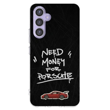 Picasee silikónový prehľadný obal pre Samsung Galaxy A54 5G A546B - Dark Racer