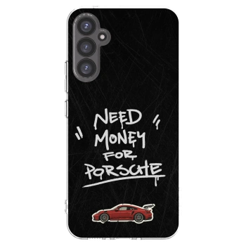 Picasee silikónový prehľadný obal pre Samsung Galaxy A34 5G A346B - Dark Racer
