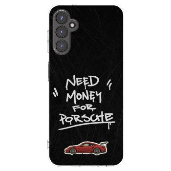 Picasee silikónový prehľadný obal pre Samsung Galaxy A14 4G A145R - Dark Racer