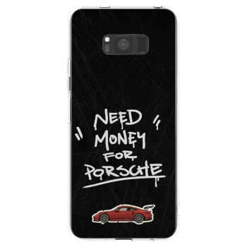 Picasee silikónový prehľadný obal pre Samsung Galaxy S8 G950F - Dark Racer