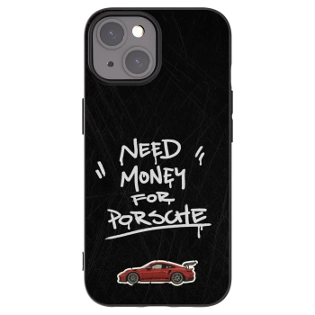 Picasee silikónový čierny obal pre Apple iPhone 15 - Dark Racer