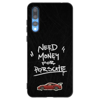 Picasee silikónový čierny obal pre Huawei P20 Pro - Dark Racer