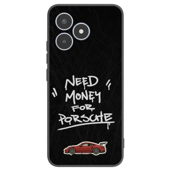 Picasee silikónový čierny obal pre Realme C53 - Dark Racer