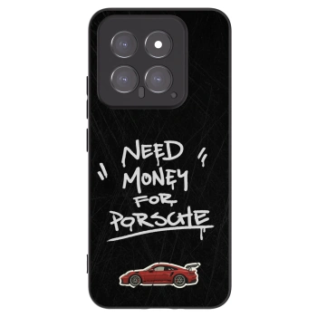 Picasee silikónový čierny obal pre Xiaomi 14 - Dark Racer