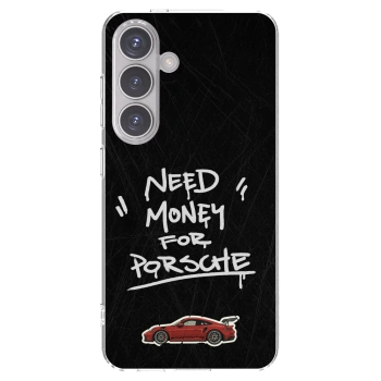 Picasee silikónový prehľadný obal pre Samsung Galaxy S24 S921B 5G - Dark Racer