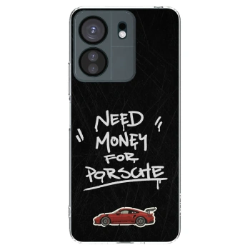 Picasee silikónový prehľadný obal pre Xiaomi Redmi 13C 4G - Dark Racer