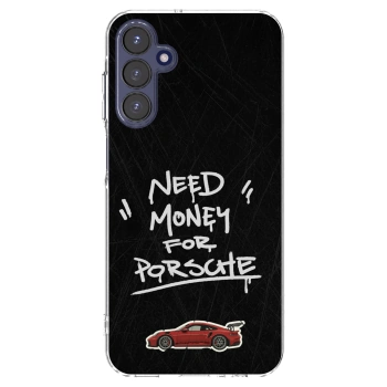 Picasee silikónový prehľadný obal pre Samsung Galaxy A15 A155F 4G - Dark Racer