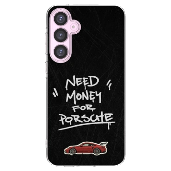 Picasee silikónový prehľadný obal pre Samsung Galaxy A55 5G A556B - Dark Racer