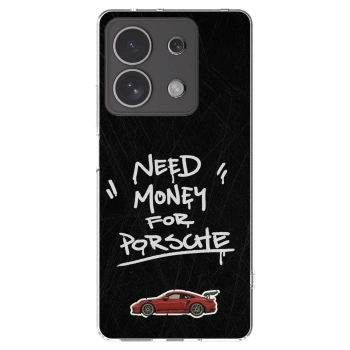 Picasee silikónový prehľadný obal pre Xiaomi Redmi Note 13 4G - Dark Racer