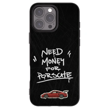 Picasee silikónový čierny obal pre Apple iPhone 16 Pro Max - Dark Racer