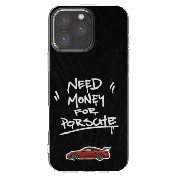 Picasee silikónový prehľadný obal pre Apple iPhone 16 Pro Max - Dark Racer