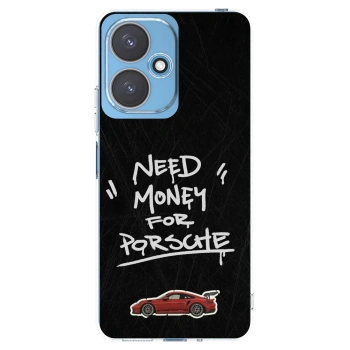 Picasee silikónový prehľadný obal pre Xiaomi Redmi 13C 5G - Dark Racer