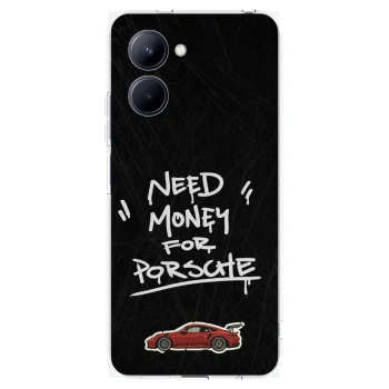 Picasee silikónový prehľadný obal pre Realme C33 (2023) - Dark Racer