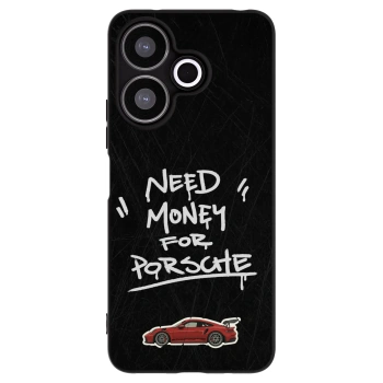 Picasee silikónový čierny obal pre Xiaomi Redmi 13 4G - Dark Racer