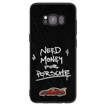 Picasee silikónový čierny obal pre Samsung Galaxy S8 G950F - Dark Racer