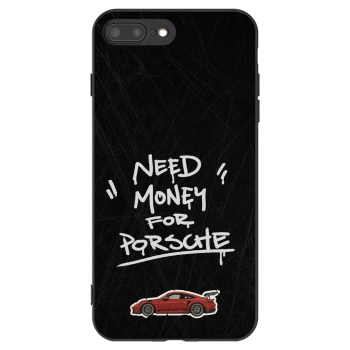 Picasee silikónový čierny obal pre Apple iPhone 7 Plus - Dark Racer