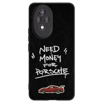 Picasee silikónový čierny obal pre Honor 200 5G - Dark Racer