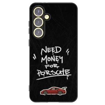 Picasee silikónový čierny obal pre Samsung Galaxy S24 FE S721B - Dark Racer