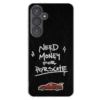 Picasee silikónový prehľadný obal pre Samsung Galaxy S24 FE S721B - Dark Racer
