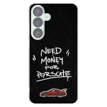 Picasee silikónový prehľadný obal pre Samsung Galaxy S25+ 5G - Dark Racer