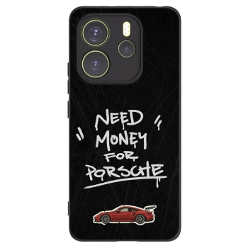 Picasee silikónový čierny obal pre Xiaomi Redmi Note 14 4G - Dark Racer