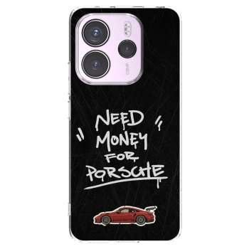 Picasee silikónový prehľadný obal pre Xiaomi Redmi Note 14 4G - Dark Racer