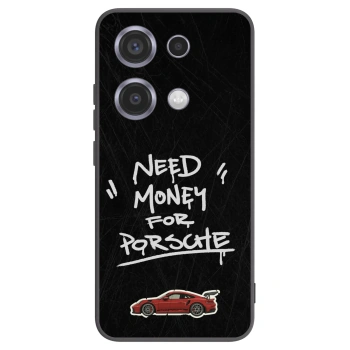 Picasee silikónový čierny obal pre Xiaomi Redmi Note 14S - Dark Racer