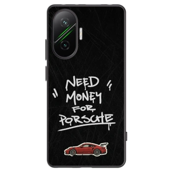 Picasee silikónový čierny obal pre Xiaomi Poco F7 5G - Dark Racer
