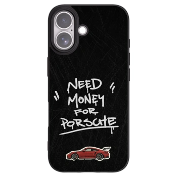 Picasee silikónový čierny obal pre Apple iPhone 17 - Dark Racer