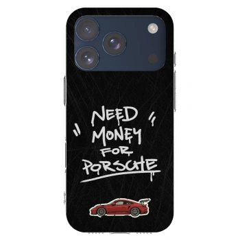 Picasee silikónový prehľadný obal pre Apple iPhone 17 Pro - Dark Racer