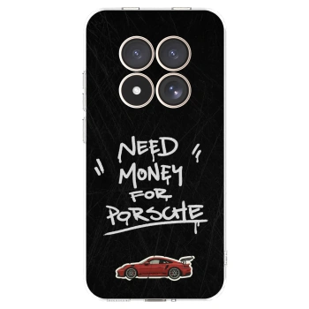 Picasee silikónový prehľadný obal pre Xiaomi Redmi Note 15 Pro 4G - Dark Racer