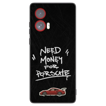 Picasee silikónový čierny obal pre Motorola Edge 50 Fusion - Dark Racer
