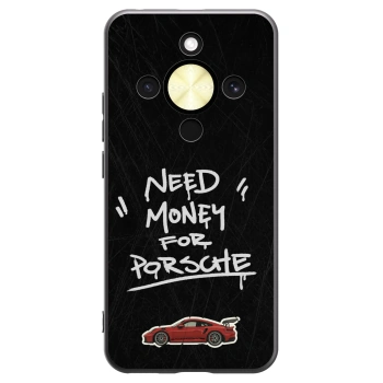 Picasee silikónový čierny obal pre Honor Magic8 Lite 5G - Dark Racer