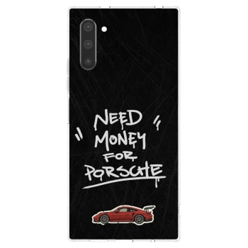 Picasee silikónový prehľadný obal pre Samsung Galaxy Note 10 N970F - Dark Racer