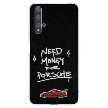 Picasee silikónový prehľadný obal pre Huawei Nova 5T - Dark Racer